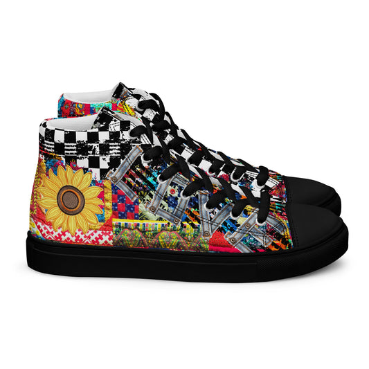 Limited Edition | Toxic Love: Women’s High Top Canvas Shoes by TEEMPT
